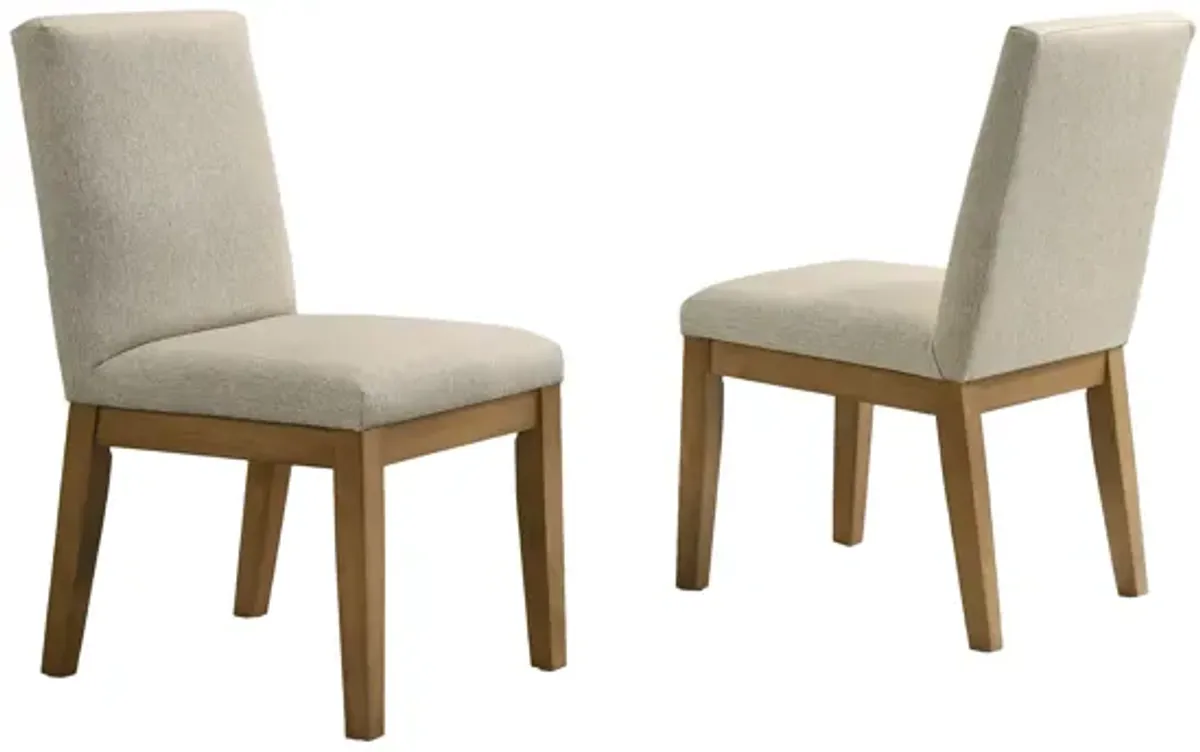 Jasper - Contemporary Fabric 19" Dining Chair (Set of 2)