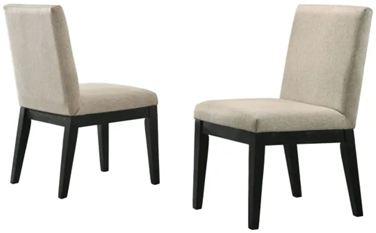 Jasper - Contemporary Fabric 19" Dining Chair (Set of 2)