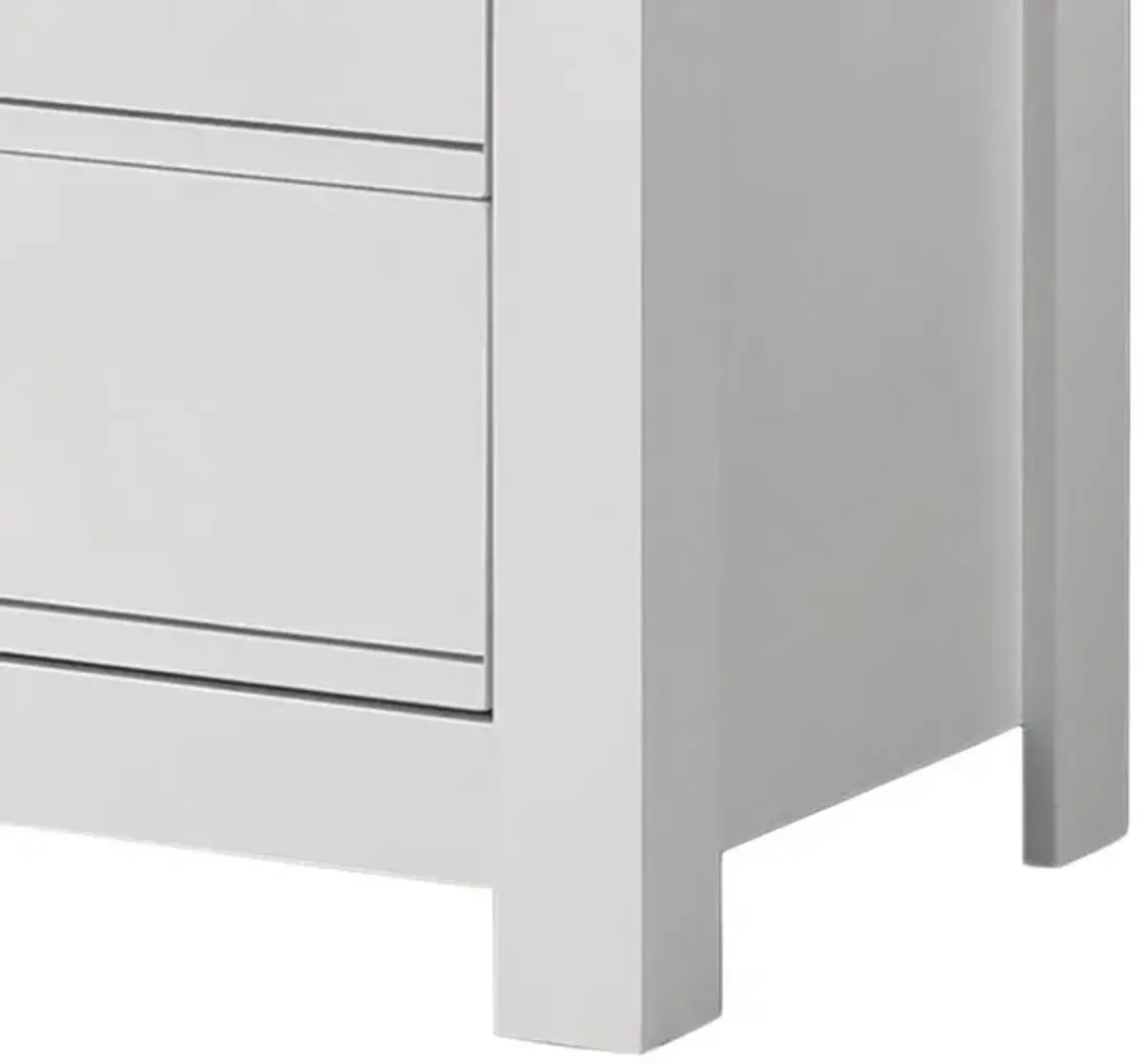 Cassini - 5 Drawer Chest - White