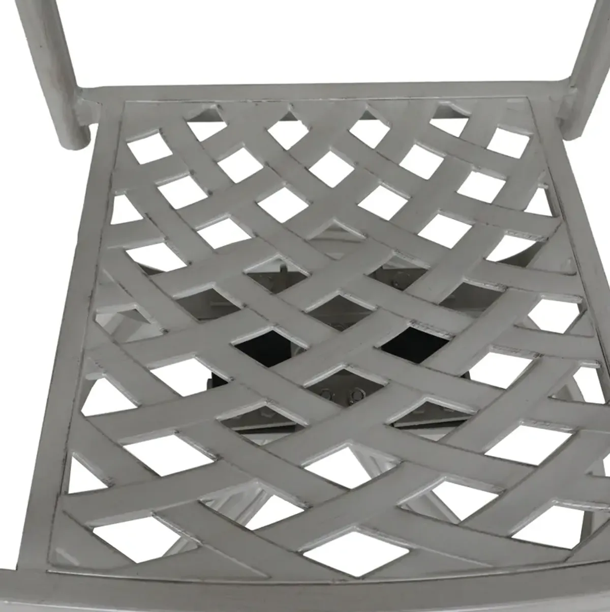 Modern Outdoor Dining Chairs, Swivel And Rocking Motion (Set of 2) - Basalt