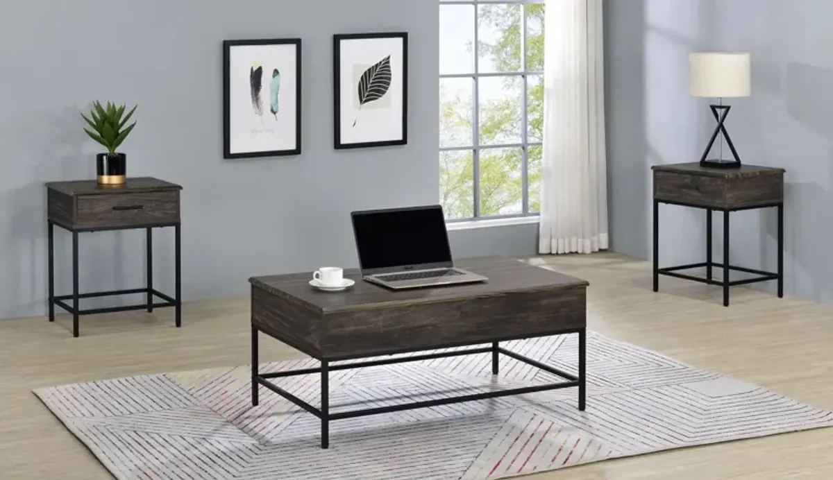 Cliff - Lift Top Coffee And End Table