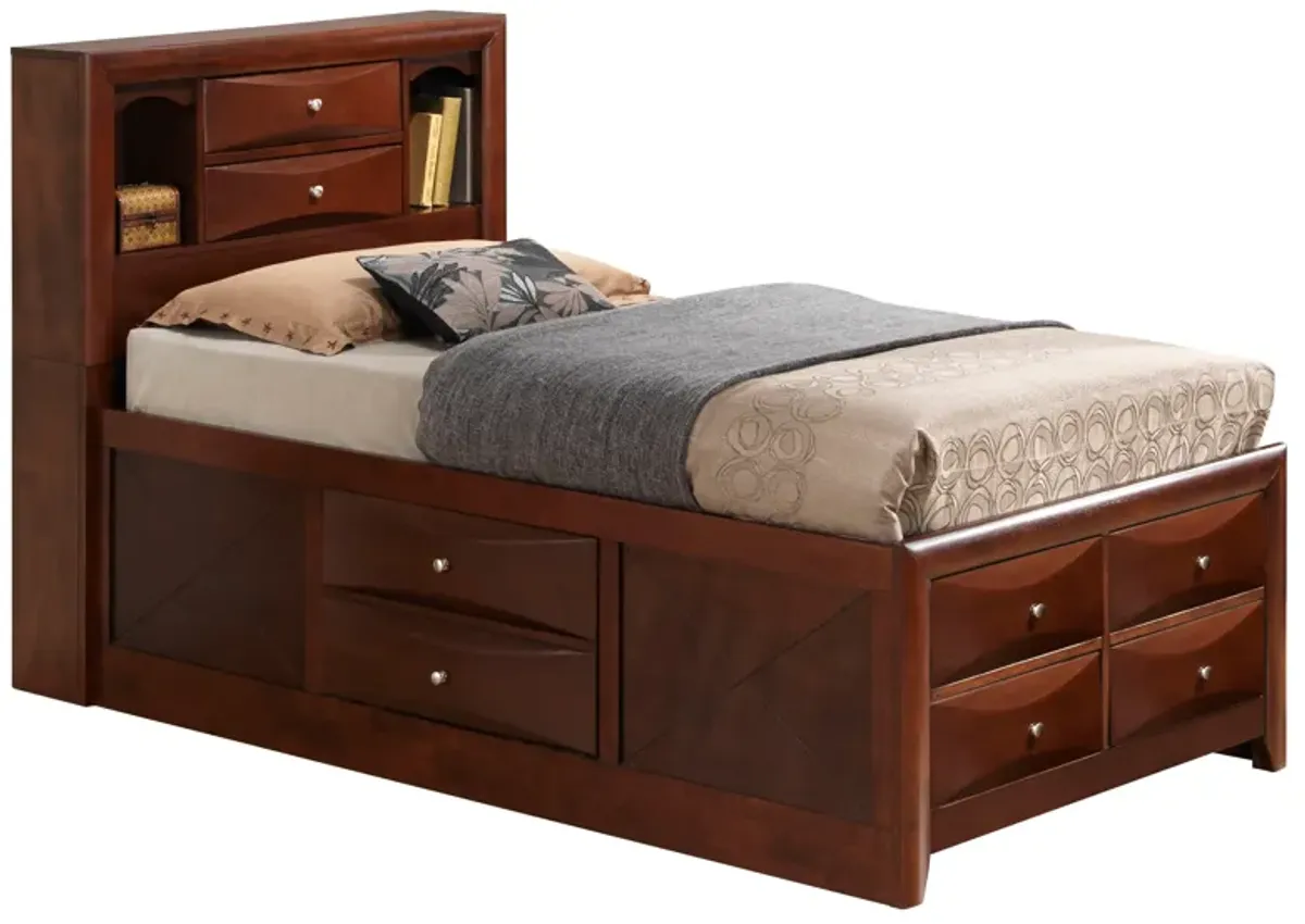 Marilla - Storage Bed With Bookcase Headboard