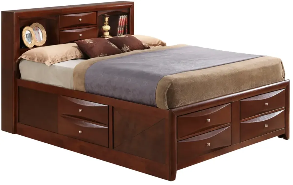 Marilla - Storage Bed With Bookcase Headboard