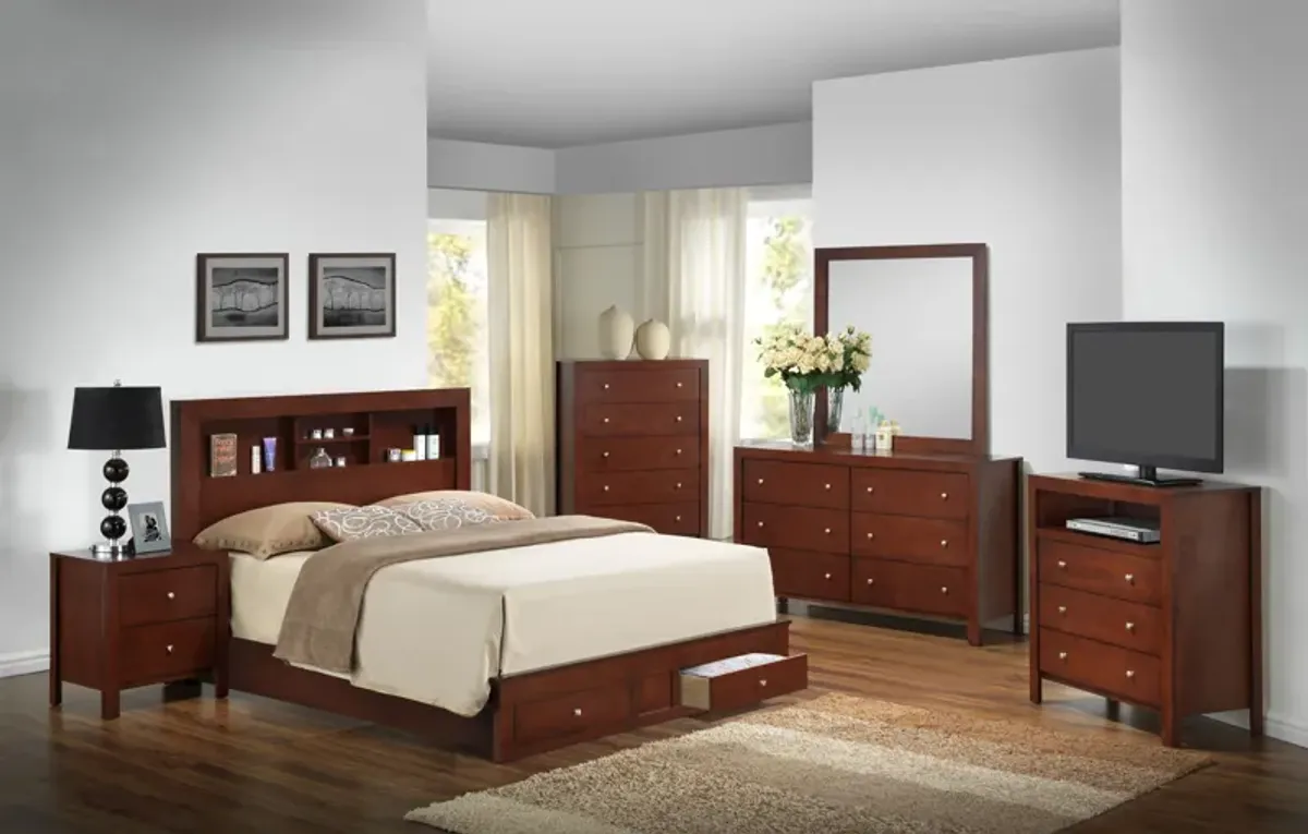 Burlington - Storage Bookcase Bed