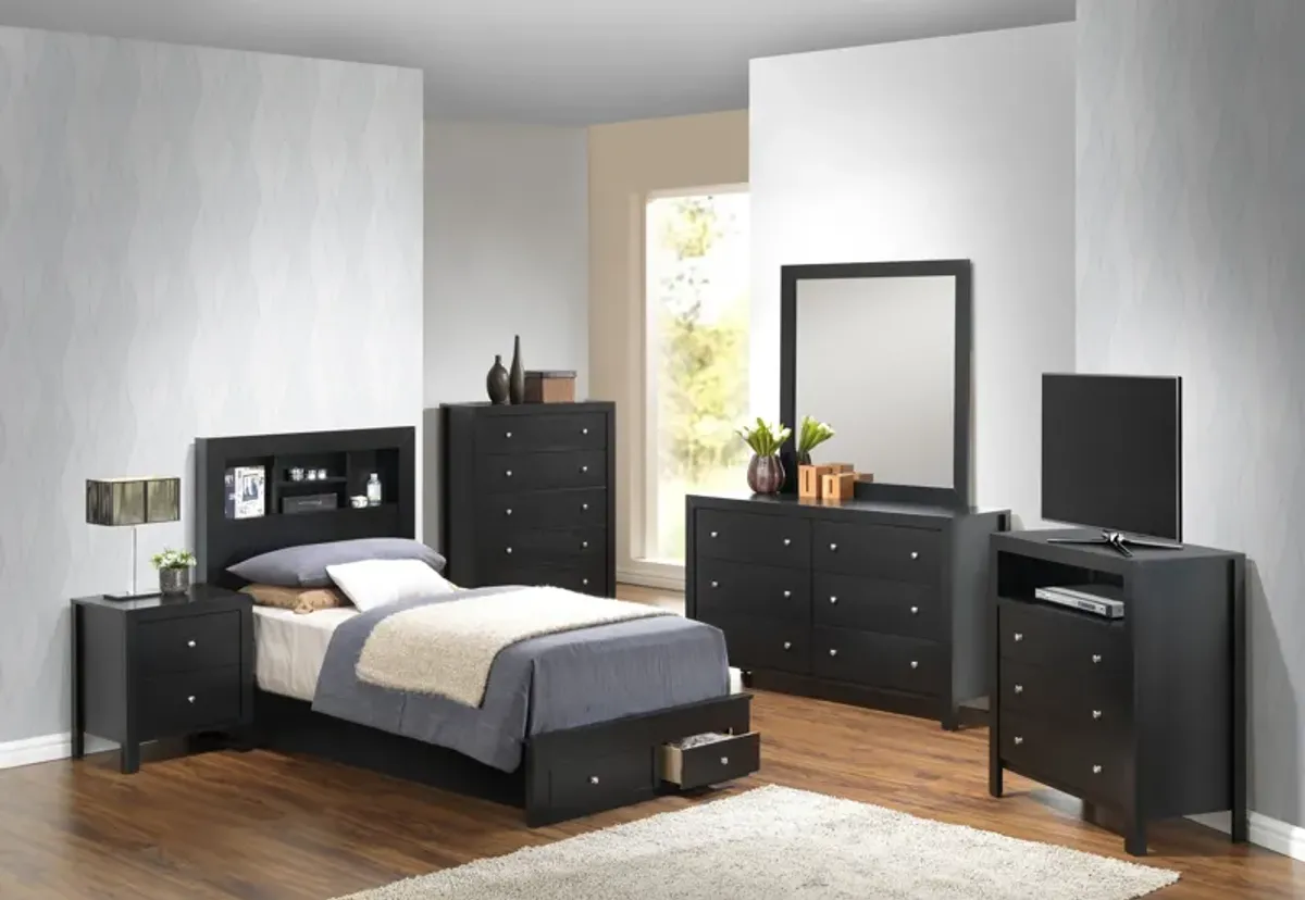 Burlington - Storage Bookcase Bed