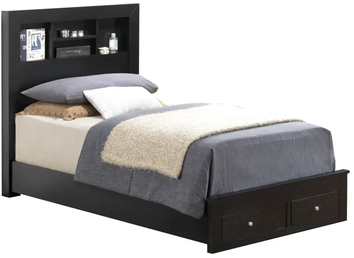 Burlington - Storage Bookcase Bed