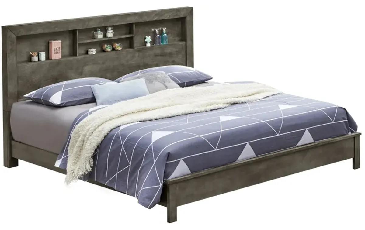 Burlington - Bed With Bookcase Headboard