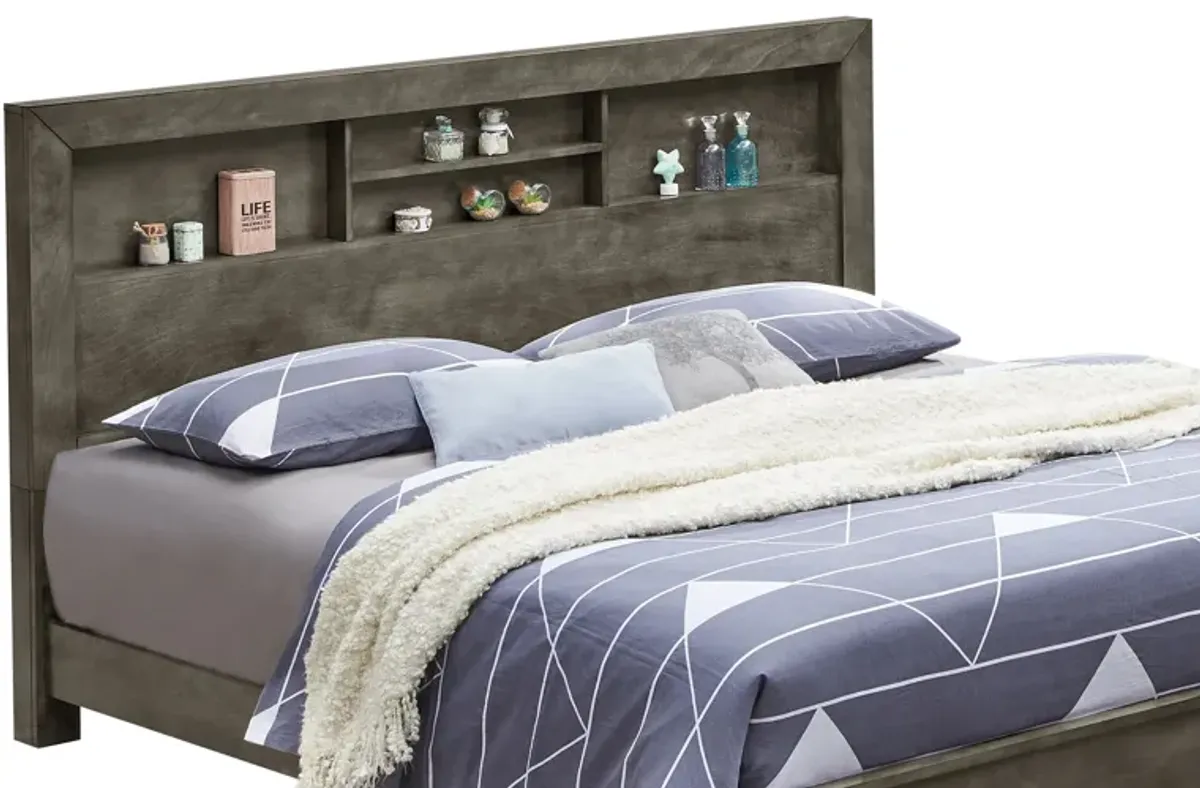 Burlington - Bed With Bookcase Headboard