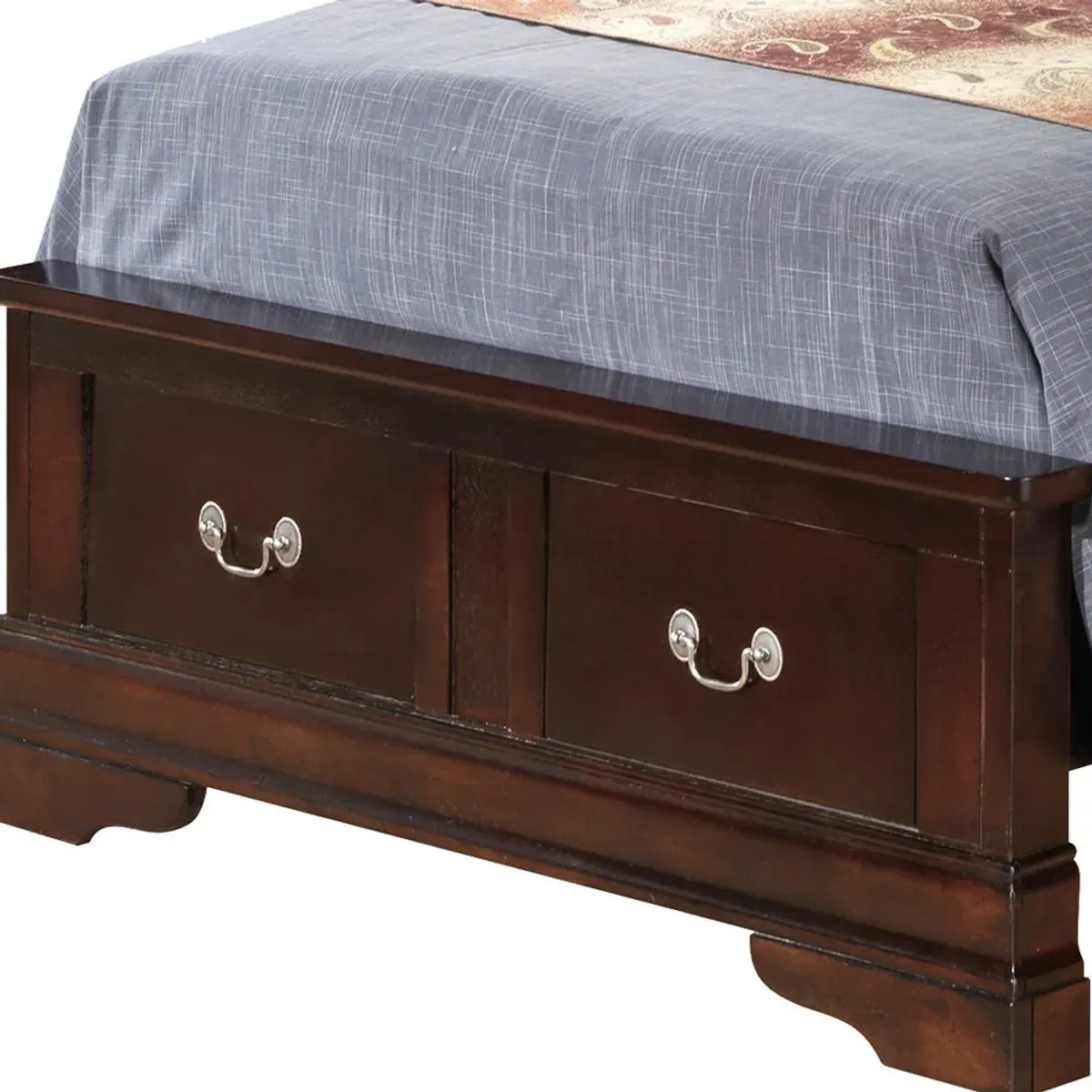 Louis Phillipe - Storage Bed