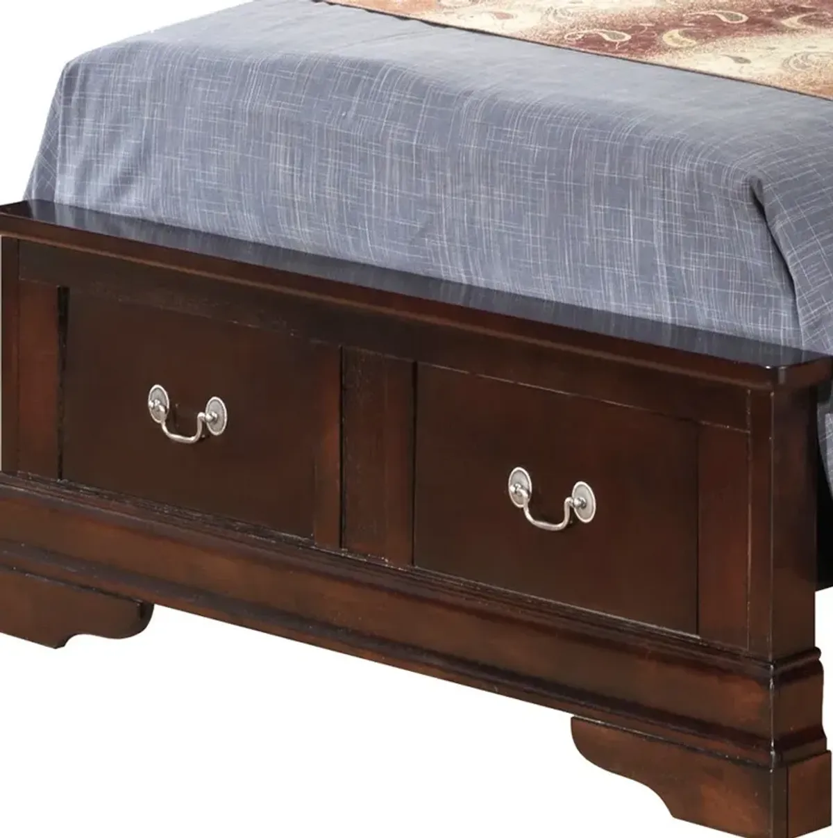 Louis Phillipe - Storage Bed