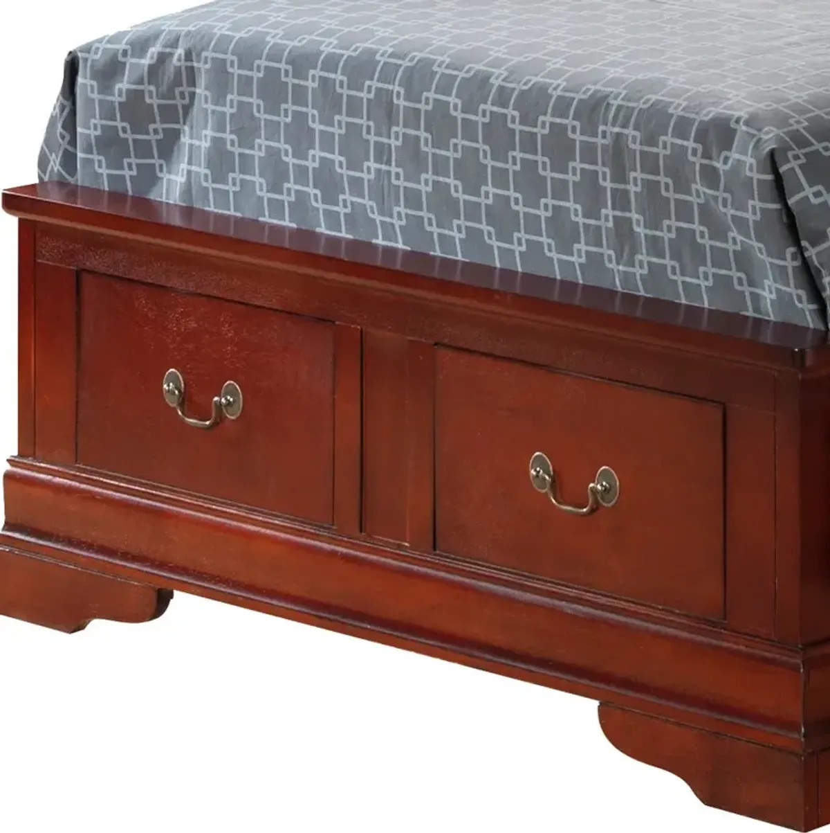 Louis Phillipe - Storage Bed