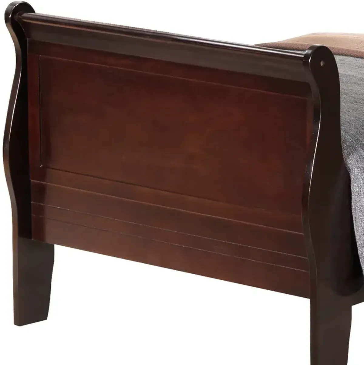 Louis Phillipe - Sleigh Bed