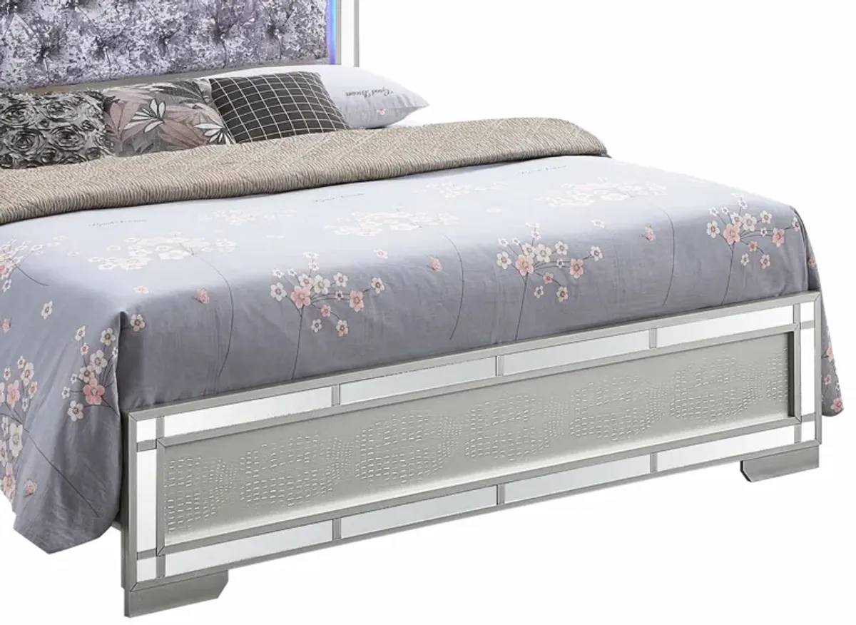 Madison - Upholstered Bed With LED