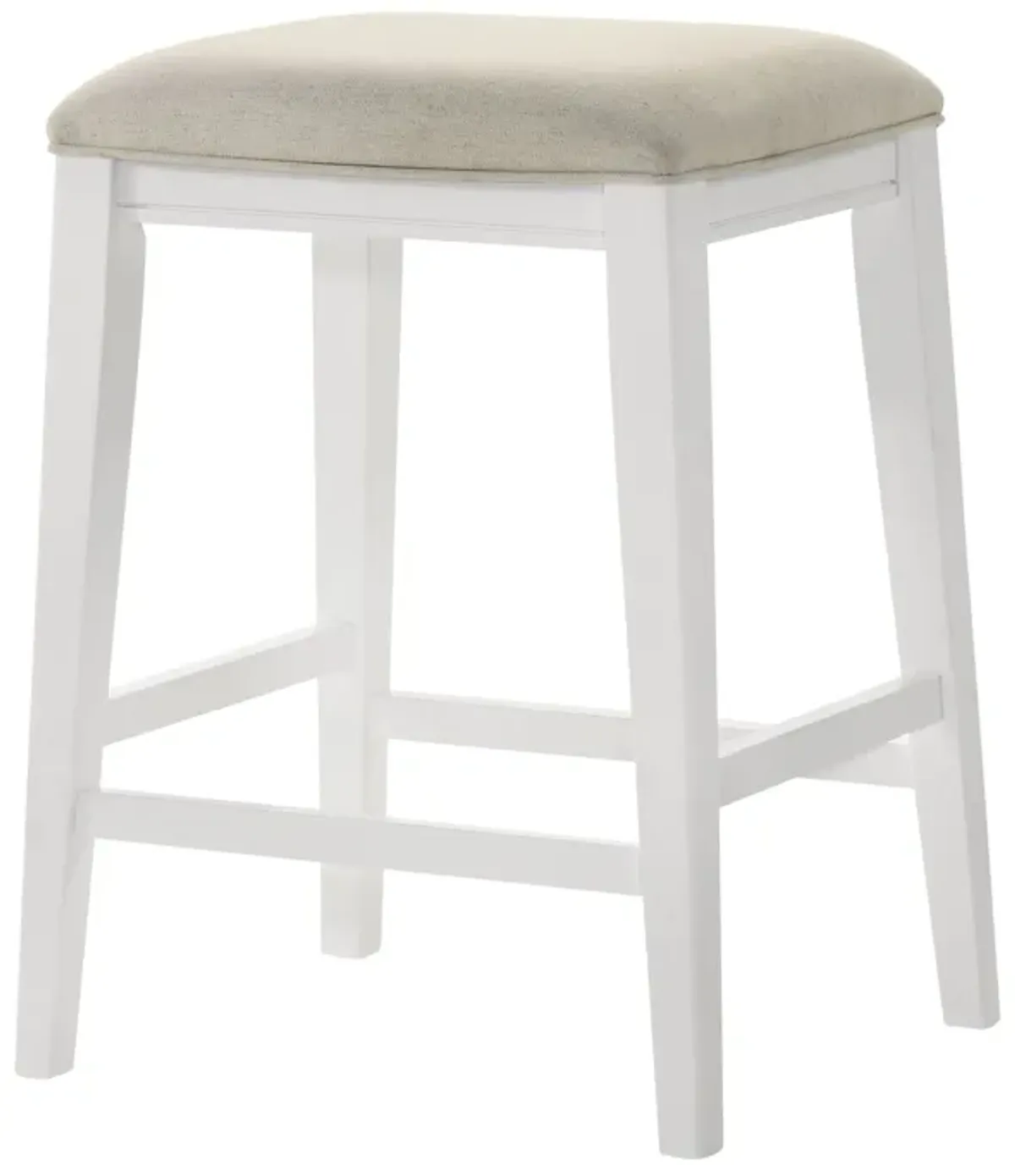 Sasha - 17" Counter Height Stool With Upholstered Seat