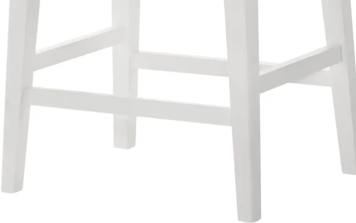 Sasha - 17" Counter Height Stool With Upholstered Seat