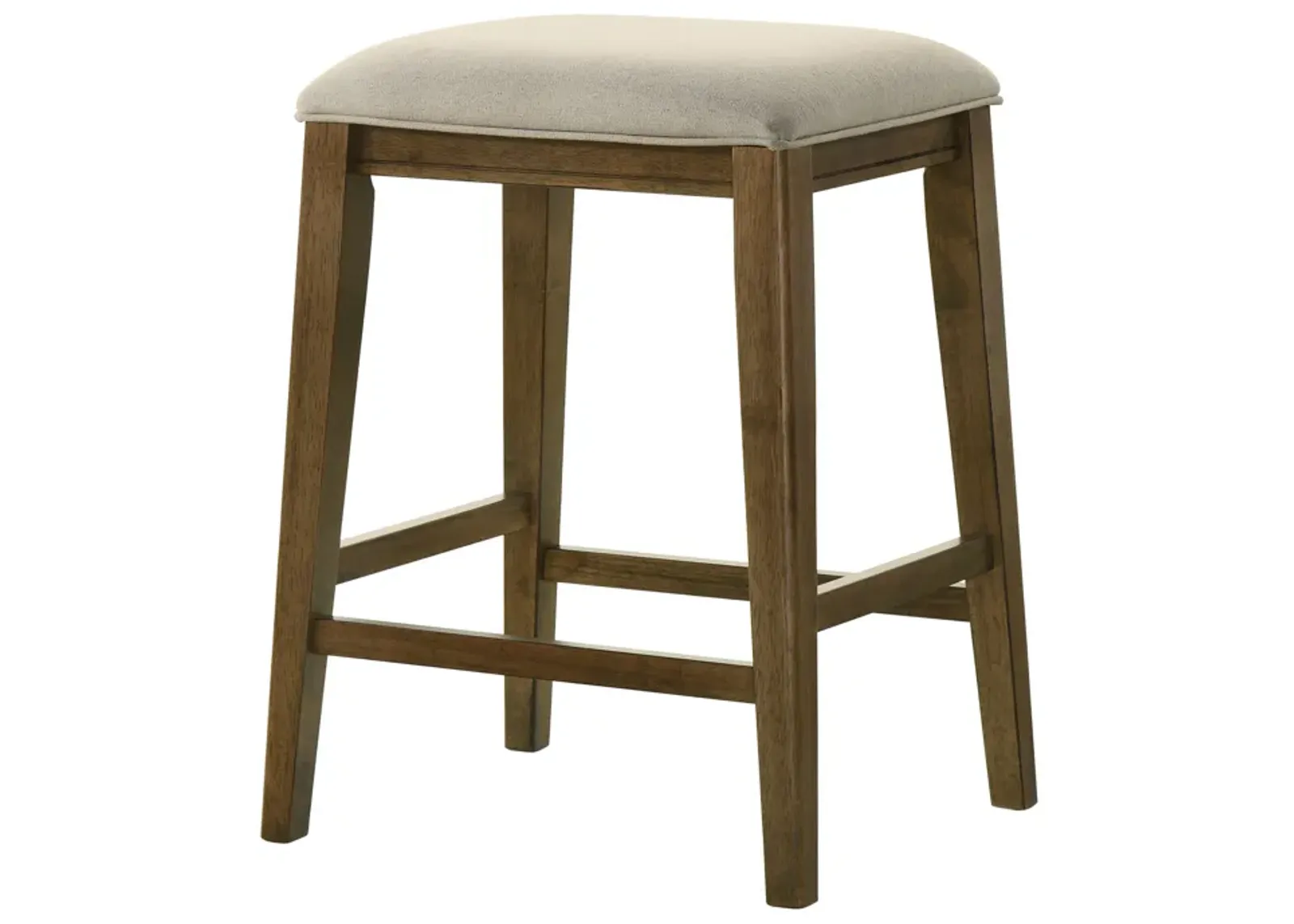 Sasha - 17" Counter Height Stool With Upholstered Seat