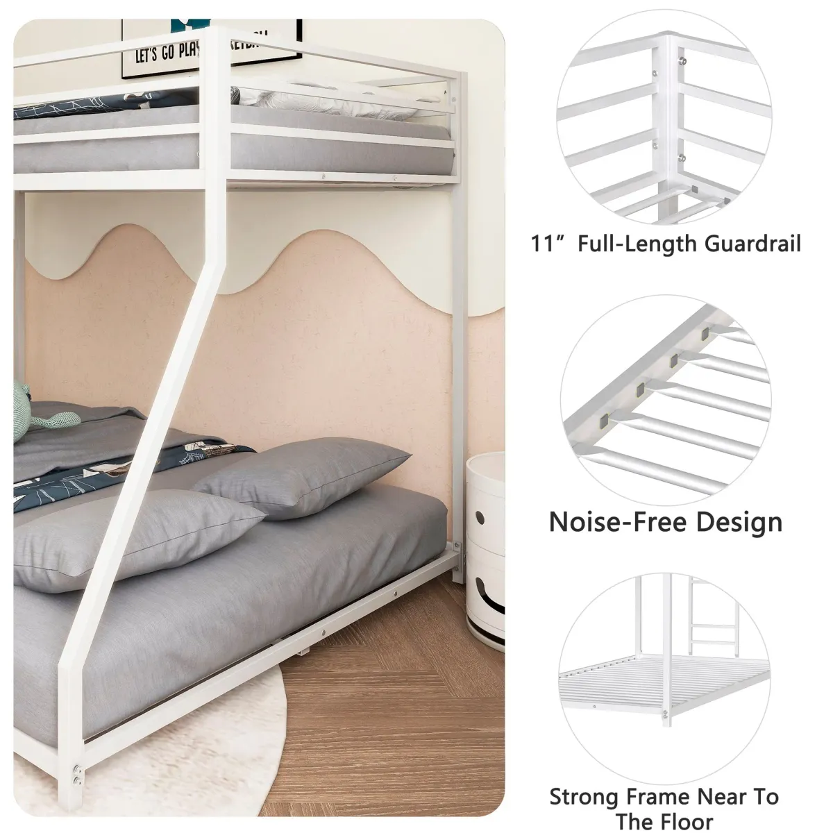 Adam - Metal Bunk Bed