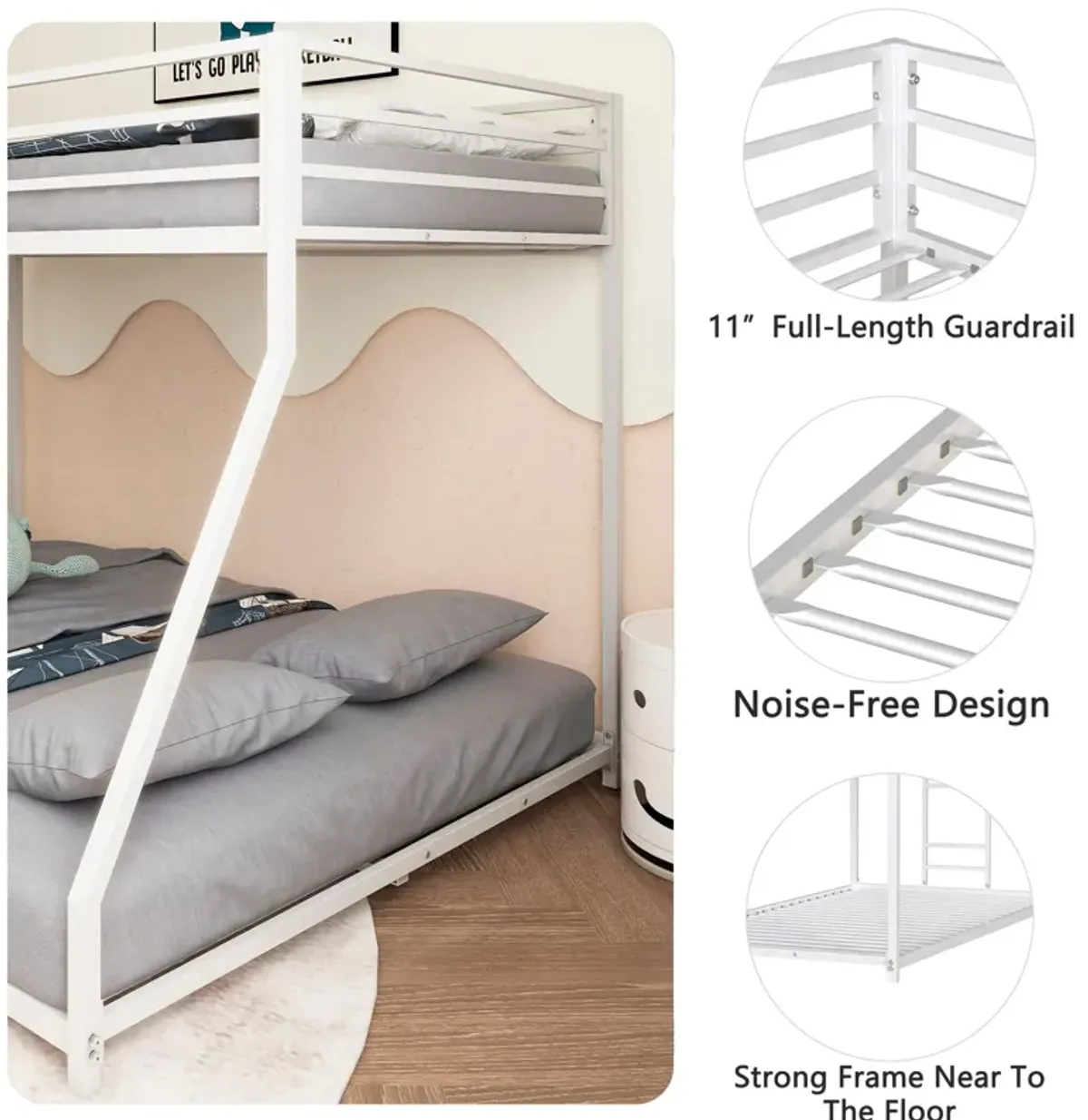 Adam - Metal Bunk Bed