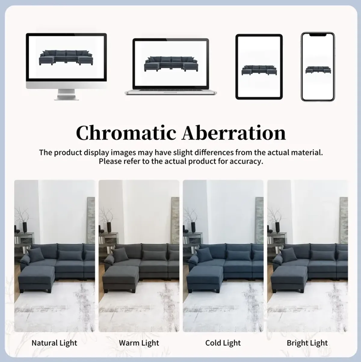 Corduroy Modular Sectional Sofa, U Shaped Couch With Armrest Bags, 6 Seat Freely Combinable Sofa Bed, Comfortable And Spacious Indoor Furniture For Living Room