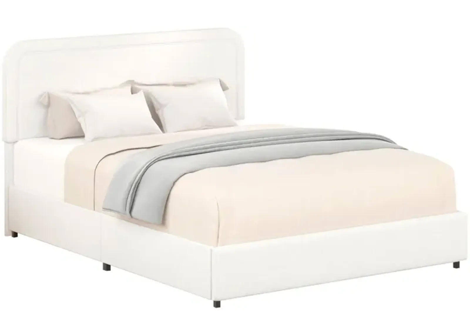 Liv - Patented With Drawers Upholstered Storage Platform Bed