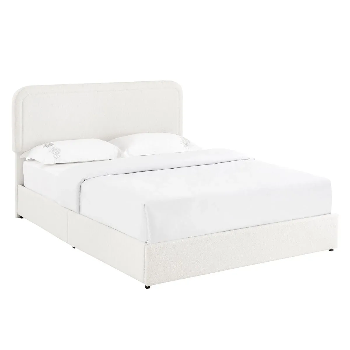 Liv - Patented With Drawers Upholstered Storage Platform Bed