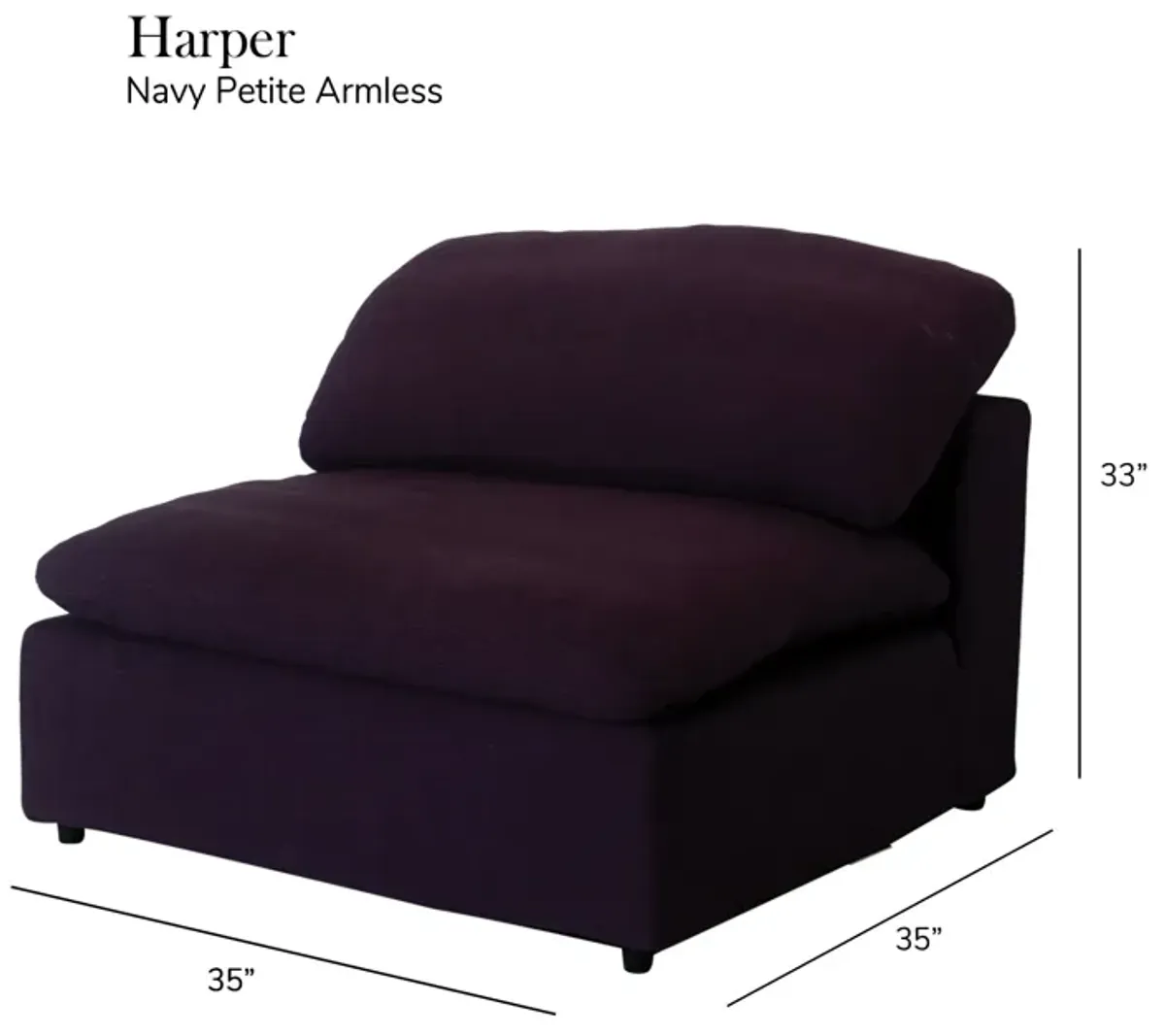 Harper Petite - Sectional