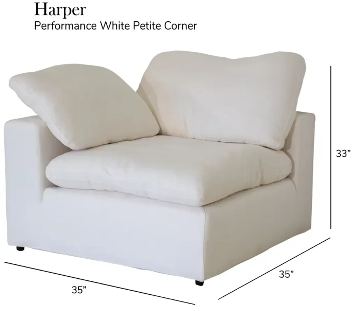 Harper Petite - Sectional