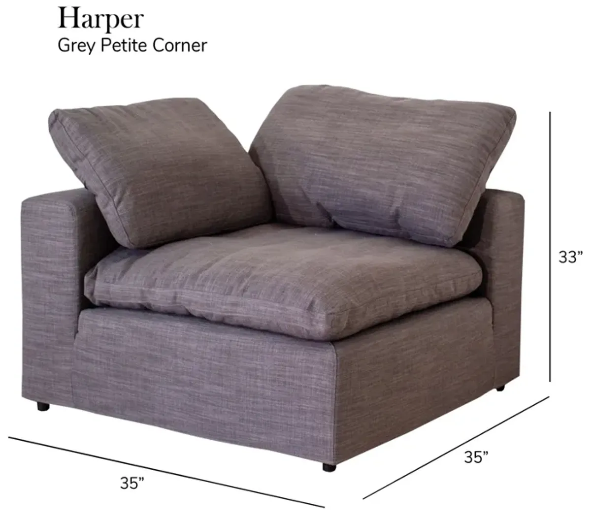 Harper Petite - Sectional