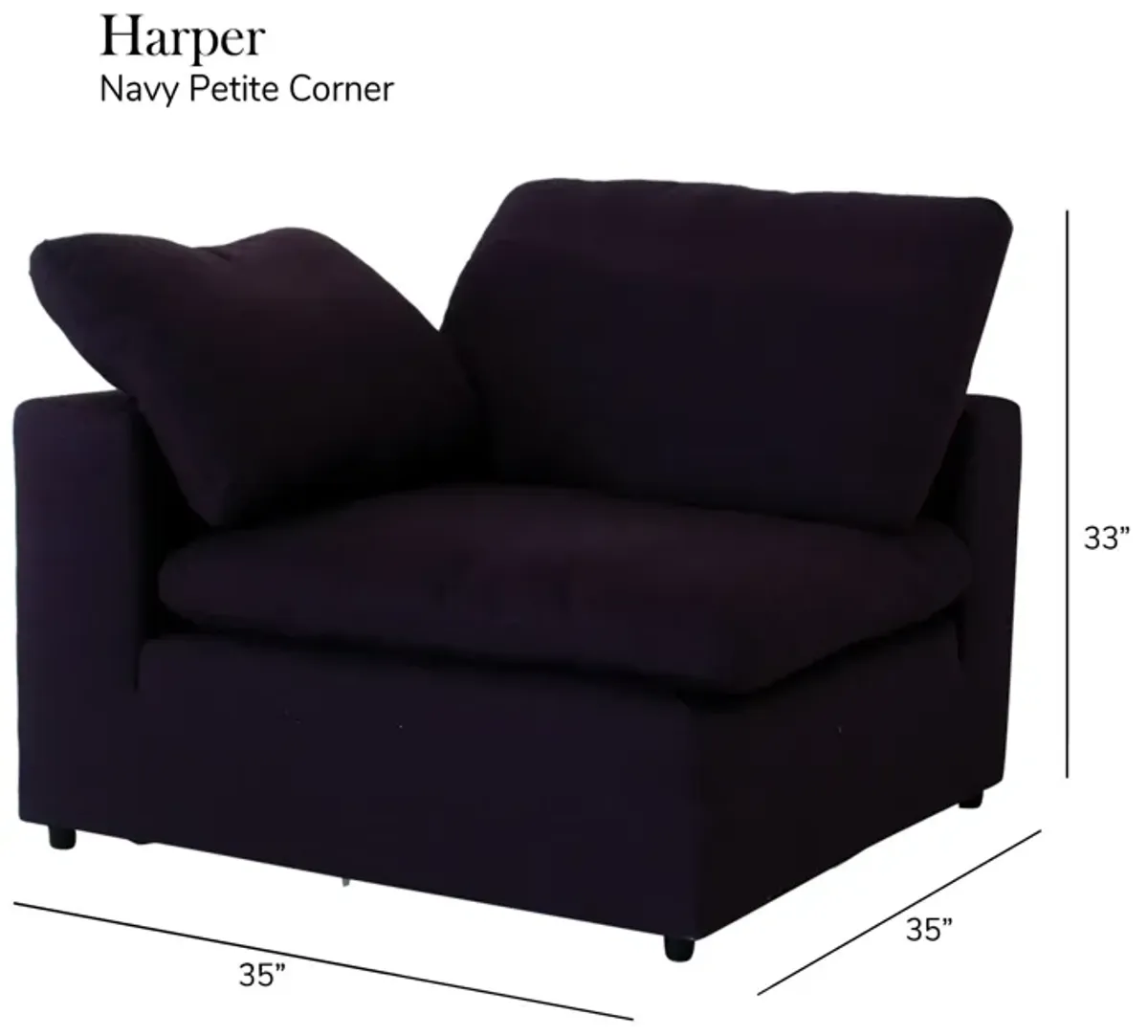 Harper Petite - Sectional