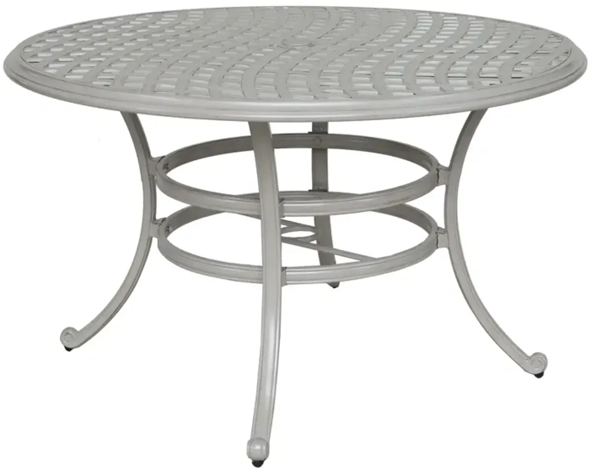 Stylish Outdoor Aluminum 5 Piece Round Dining Set