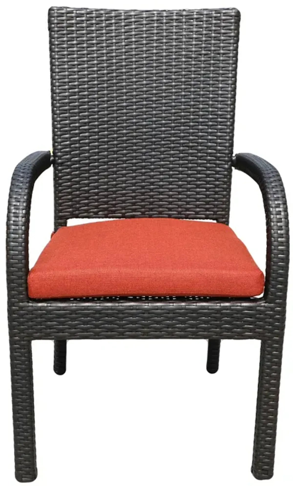 Balcones - Outdoor Wicker Dining Chairs With Cushions (Set of 8)