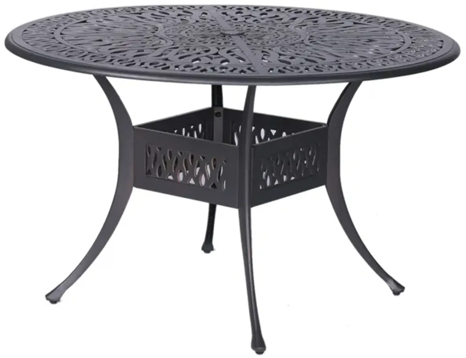 Outdoor Patio Aluminum 48" Round Dining Table - Dessert Night