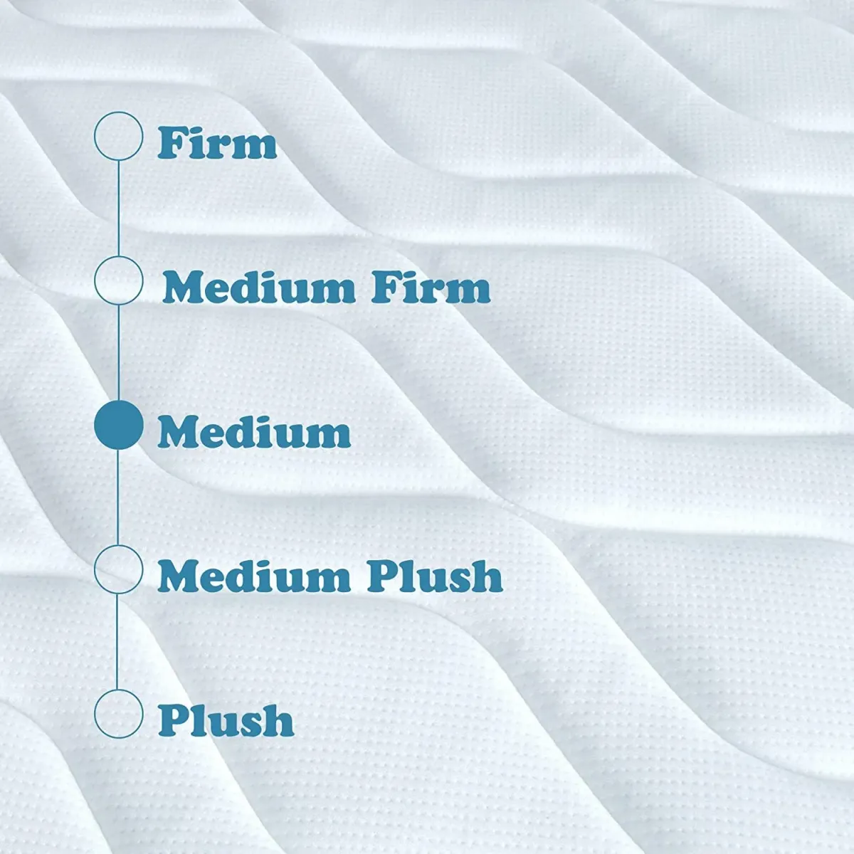 6" Medium Innerspring Hybrid Mattress