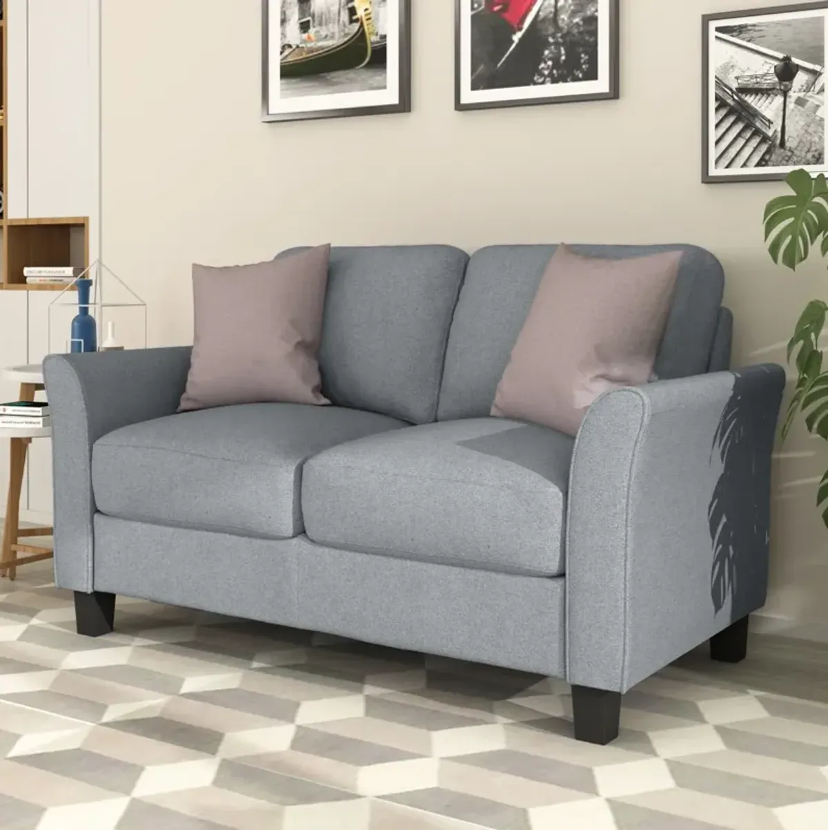 Living Room Furniture Love Seat Sofa Double Seat Sofa Loveseat Chair