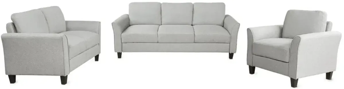 Living Room Sets Furniture Armrest Sofa Single Chair Sofa Loveseat Chair 3 Seat Sofa (Chair Loveseat Chair & 3 Seat Sofa)