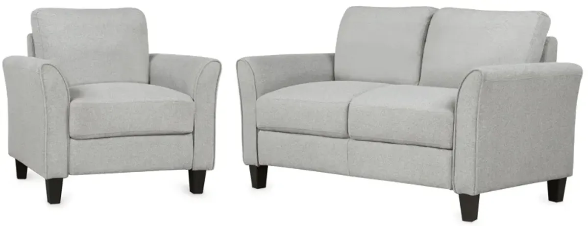 Living Room Furniture Armrest Single Sofa And Loveseat Sofa