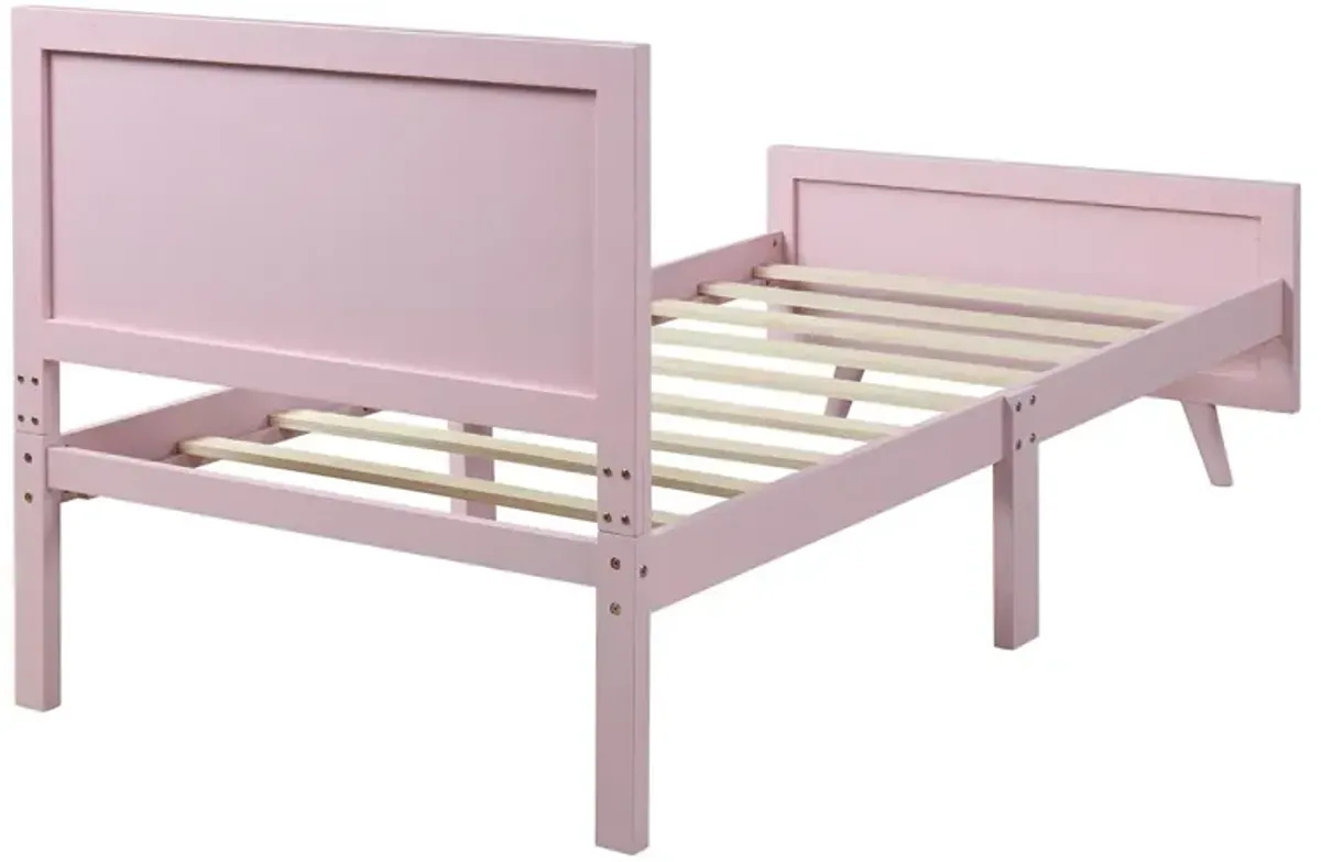 Twin Platform Bed Frame Mattress Foundation With Headboard And Wood Slat Support