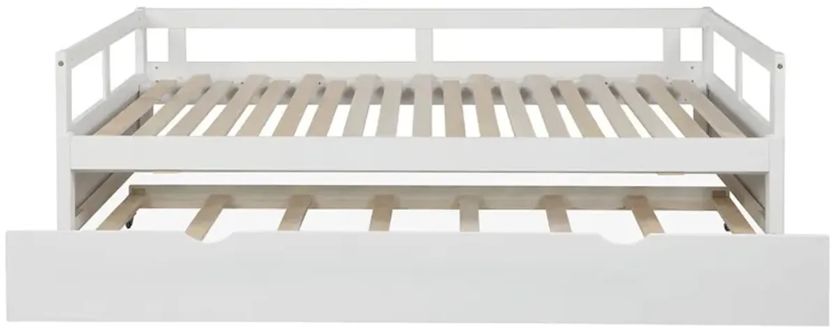 Extending Daybed With Trundle, Wooden Daybed With Trundle