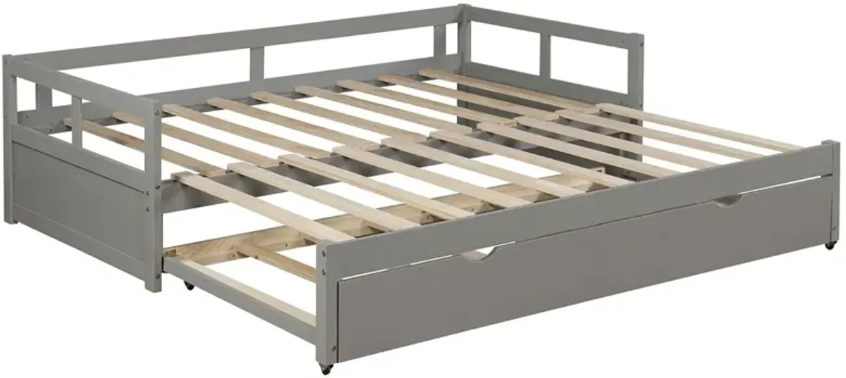 Extending Daybed With Trundle, Wooden Daybed With Trundle