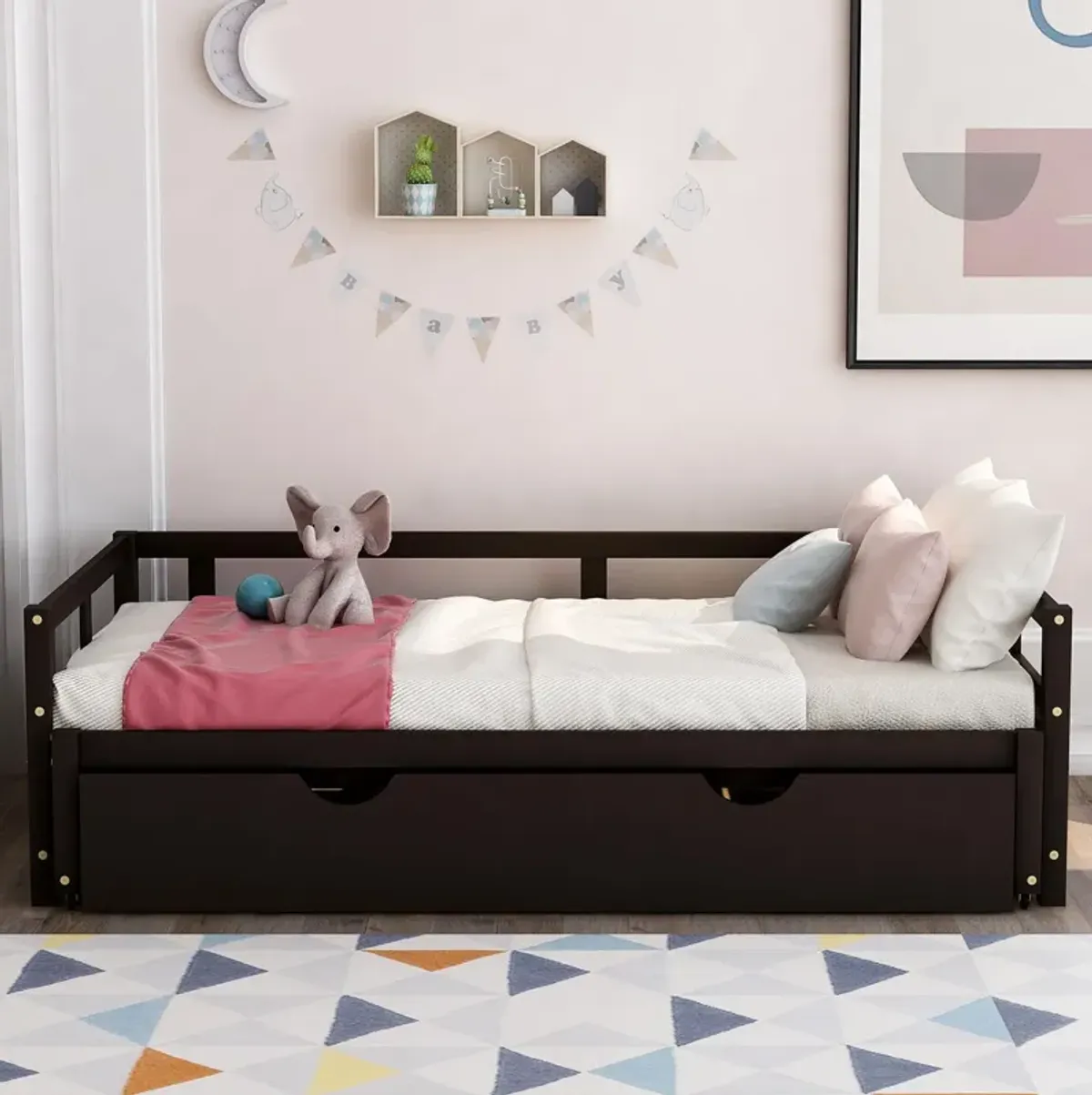 Extending Daybed With Trundle, Wooden Daybed With Trundle