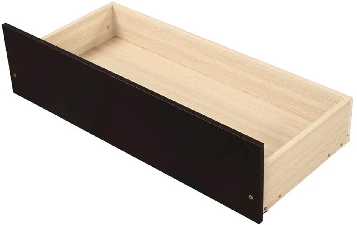 Twin Size Platform Bed With Two Drawers