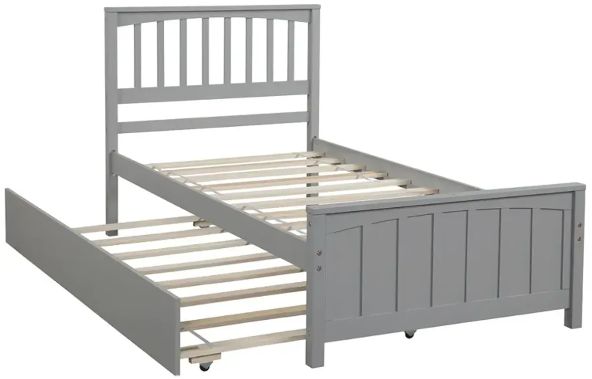 Platform Bed & Trundle