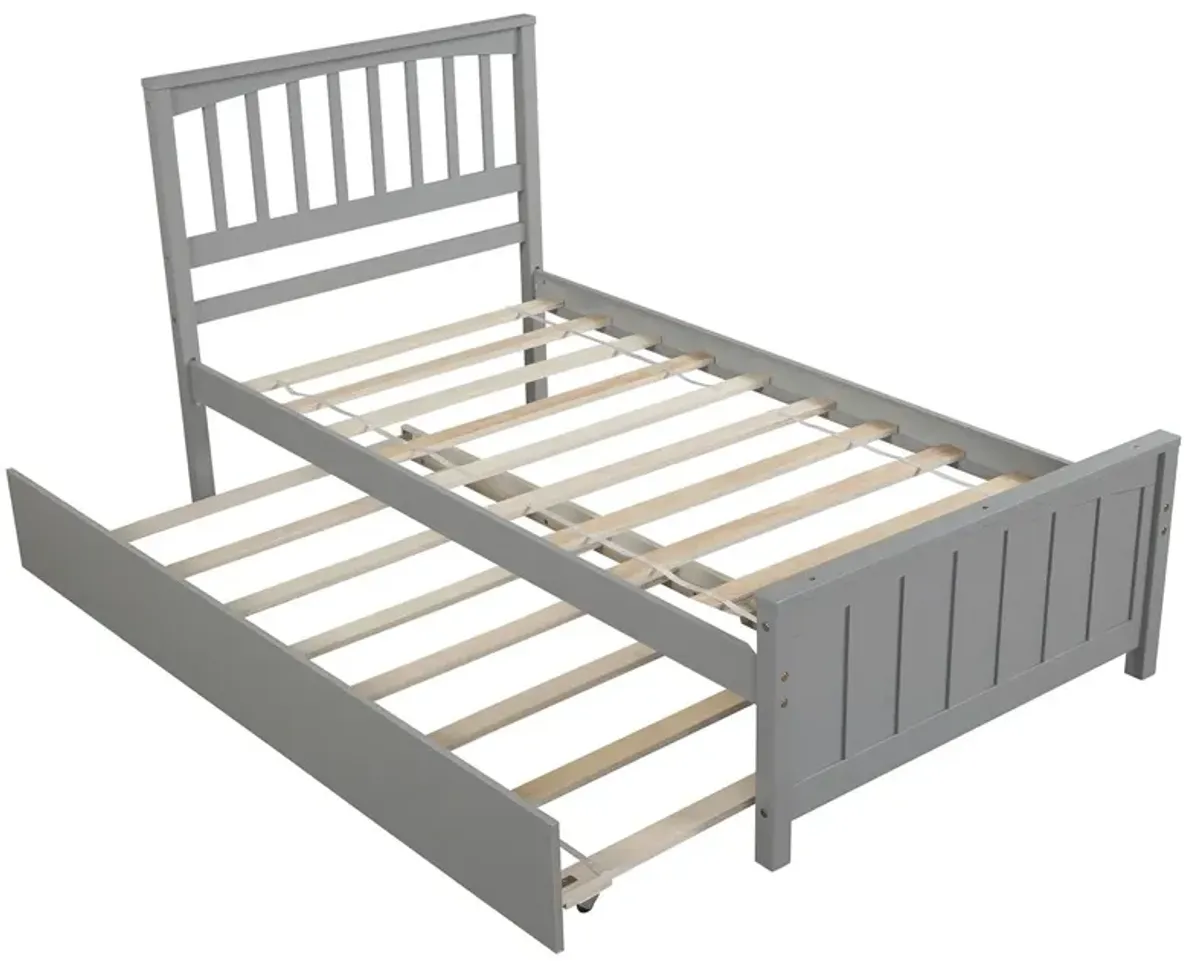 Platform Bed & Trundle