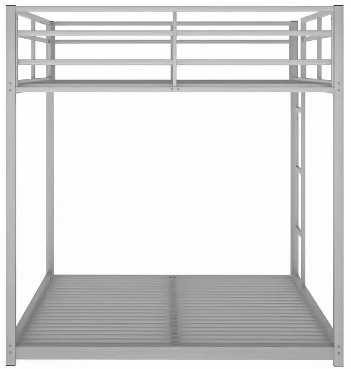 Metal Bunk Bed, Low Bunk Bed With Ladder