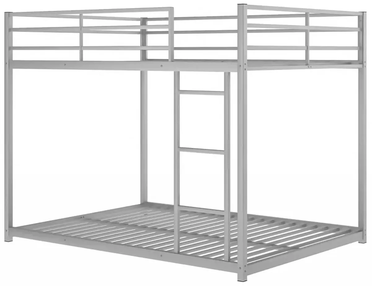 Metal Bunk Bed, Low Bunk Bed With Ladder