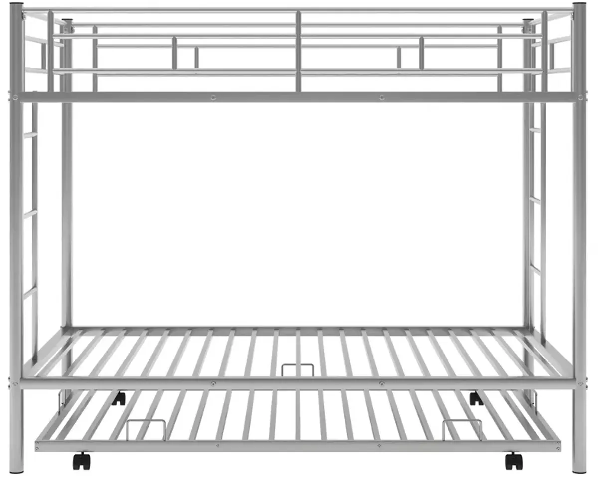 Twin Over Twin Bunk Bed With Trundle