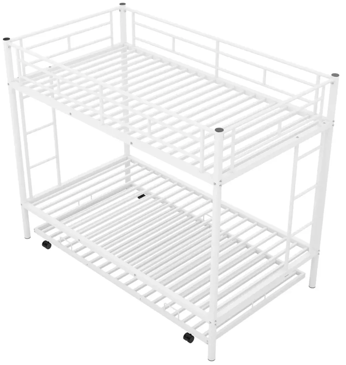 Twin Over Twin Bunk Bed With Trundle