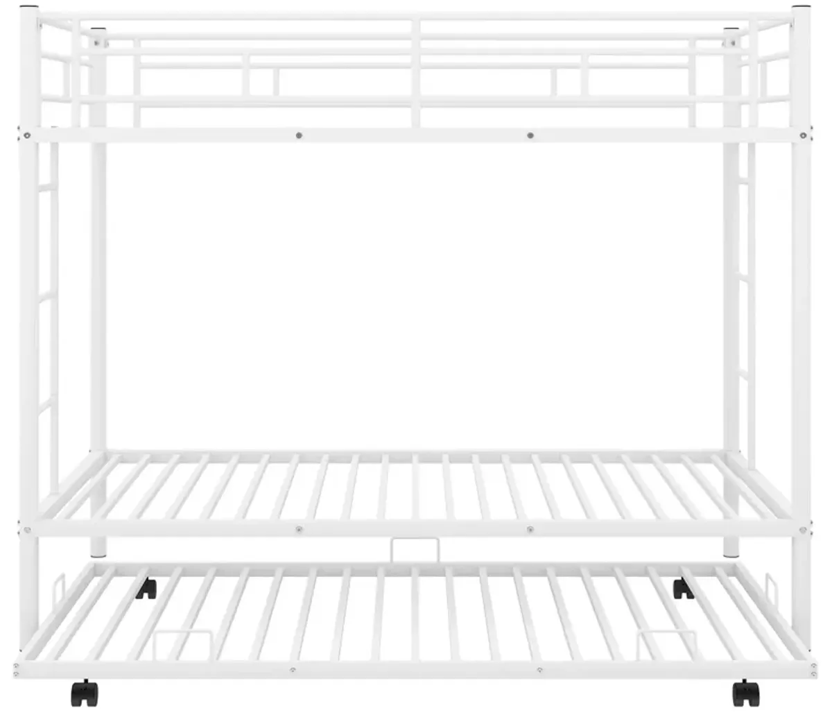 Twin Over Twin Bunk Bed With Trundle