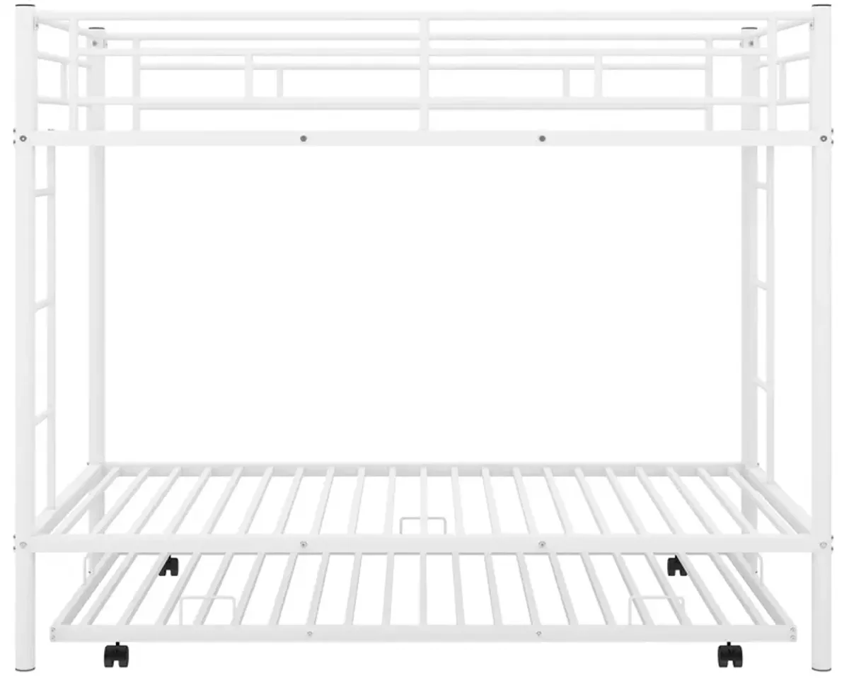 Twin Over Twin Bunk Bed With Trundle