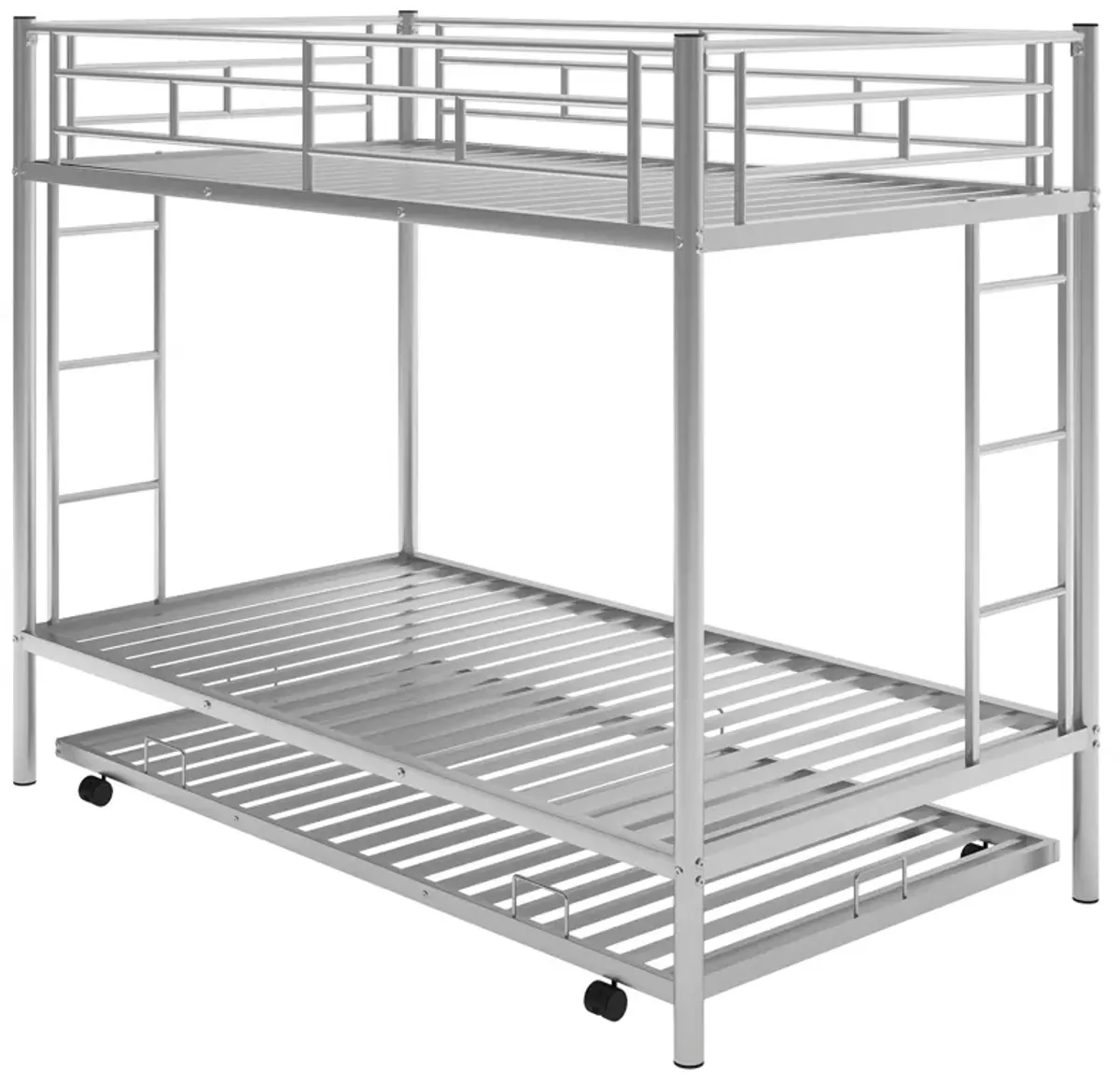 Twin Over Twin Bunk Bed With Trundle